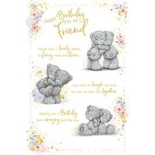 My Friend Me to You Bear Birthday Card Image Preview